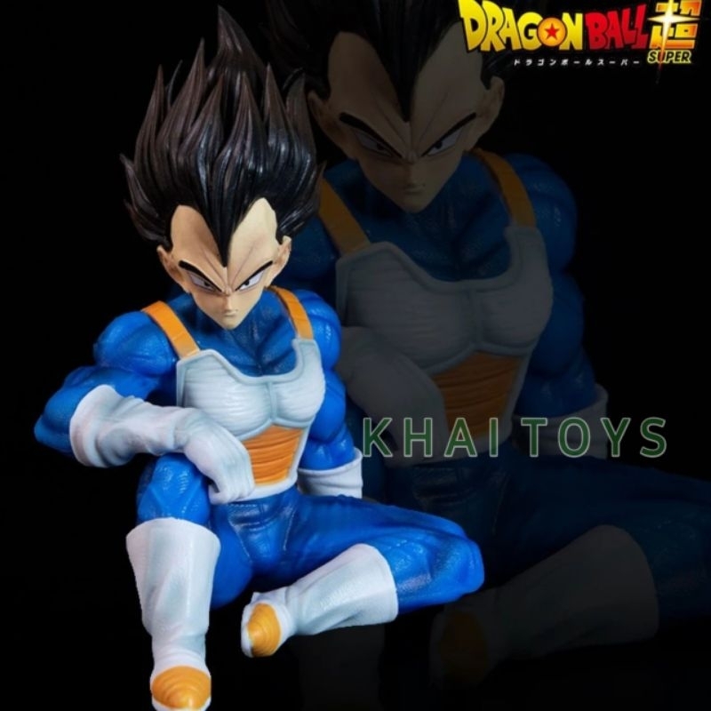 Jual Action Figure Vegeta Statue Dragonball DBZ Sitting Bezita Duduk ...