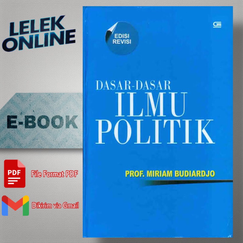 Jual Dasar Dasar Ilmu Politik Prof. Miriam Budiadrjo - Edisi Revisi ...