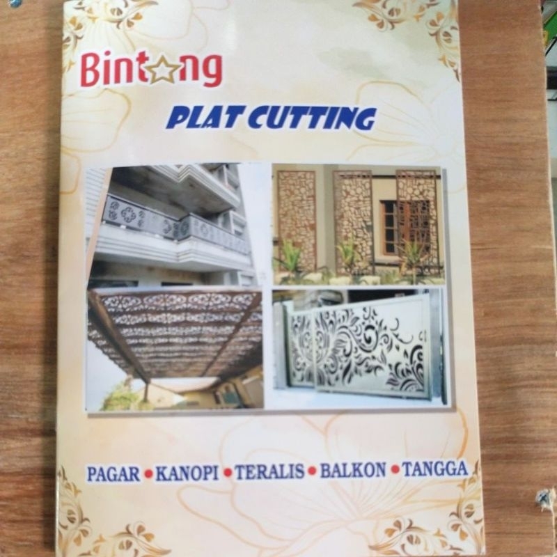 Jual Buku katalog tralis pagar balkon railling canopy MINIMALIS MODERN