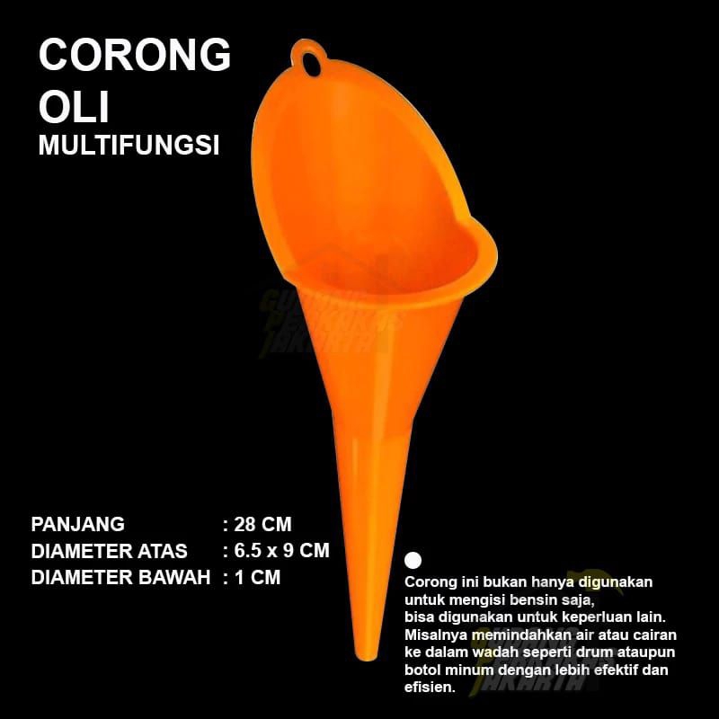 Jual Corong Model Panjang Untuk Minyak Bensin Mobil Motor Ganti Oli Air ...
