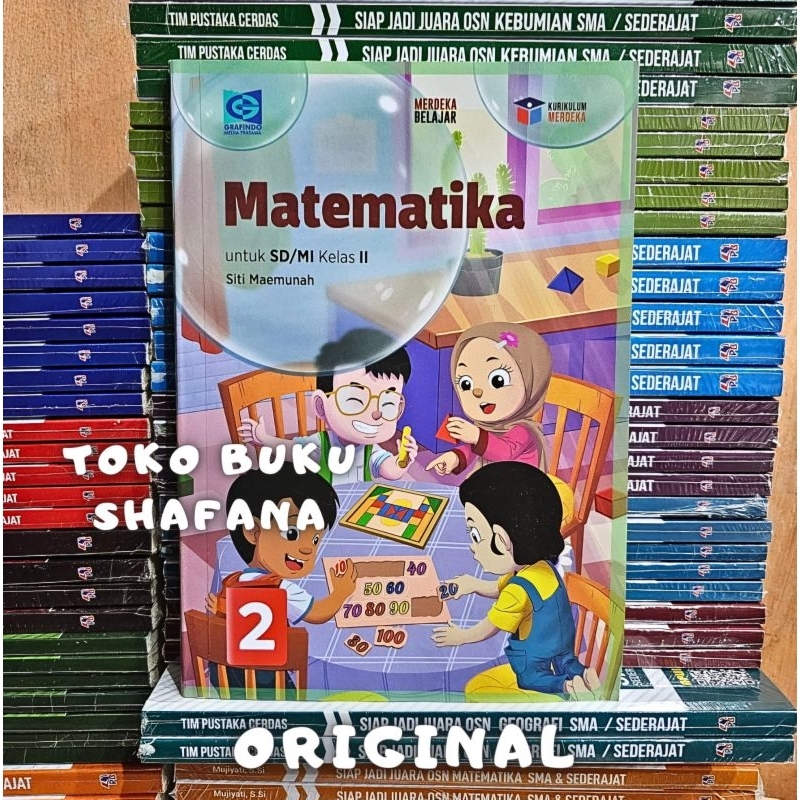 Jual Buku Matematika Kelas 1 2 3 4 5 6 Sd Grafindo Kurikulum Merdeka Kurmer Shopee Indonesia 0676