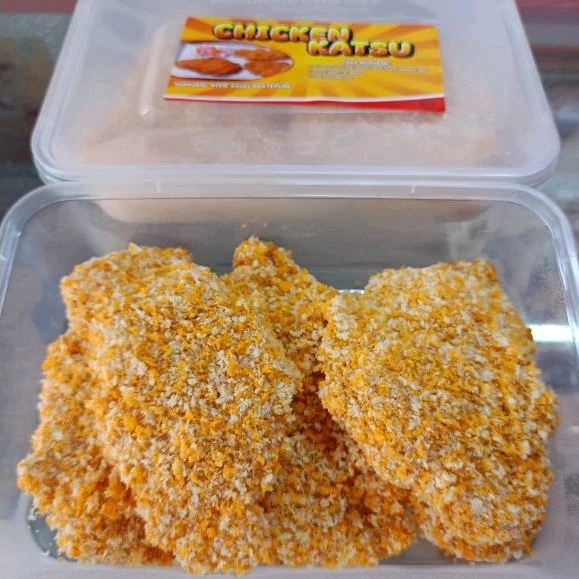 Jual Chicken Katsu Enak / Ayam Katsu Frozen / Chicken Slice Katsu 5 ...