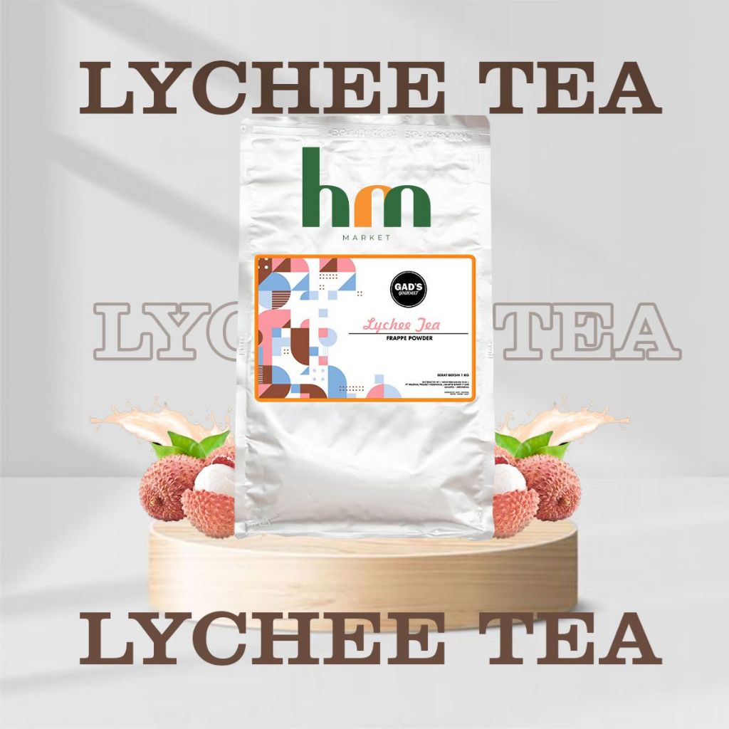 Jual Powder Lychee tea Gads Gourmet 1kg | Shopee Indonesia