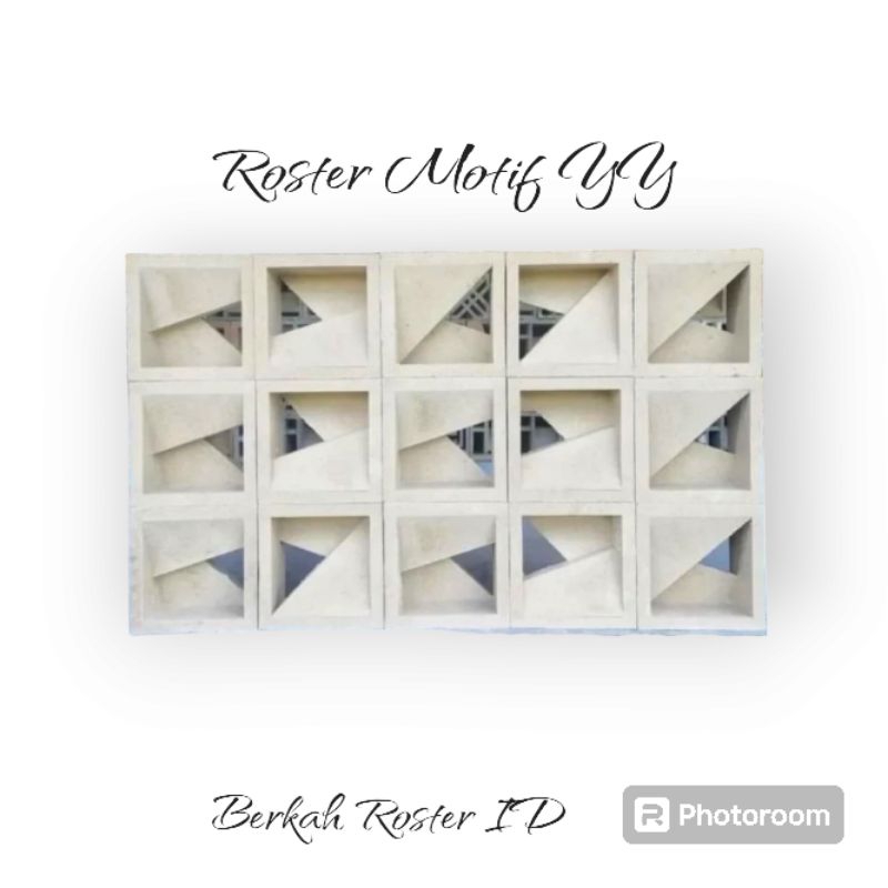 Jual Roster Beton Minimalis - Nako, Model Sesuai Gambar Ukuran 20 x 20 ...
