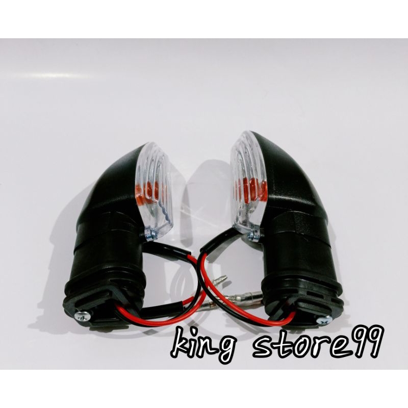 Jual lampu sen riting vixion mx king R15 aerox model klip 2pcs | Shopee ...