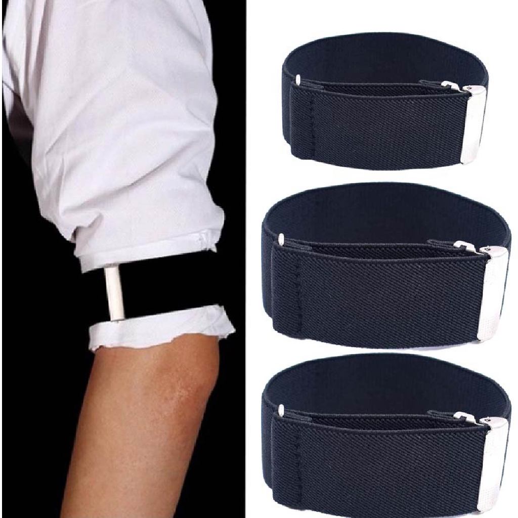 Jual 1Pasang Arm Garter Band,Shirt Sleeve Garter Bartender Armband ...