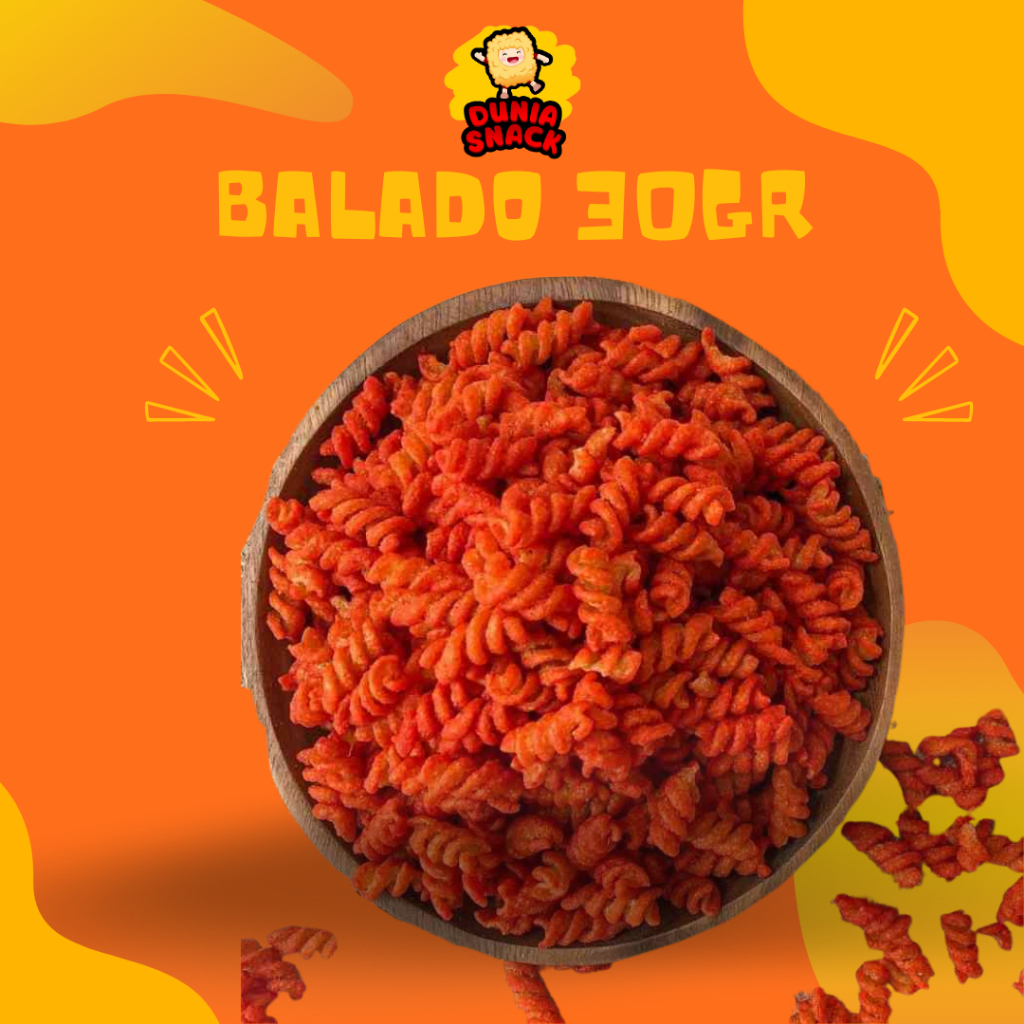 Jual BUMBU TABUR KENTANG GORENG RASA BALADO 30G | Shopee Indonesia