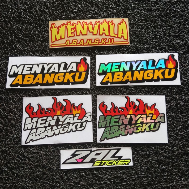 Jual Sticker Menyala Abangku Sticker Cutting | Shopee Indonesia