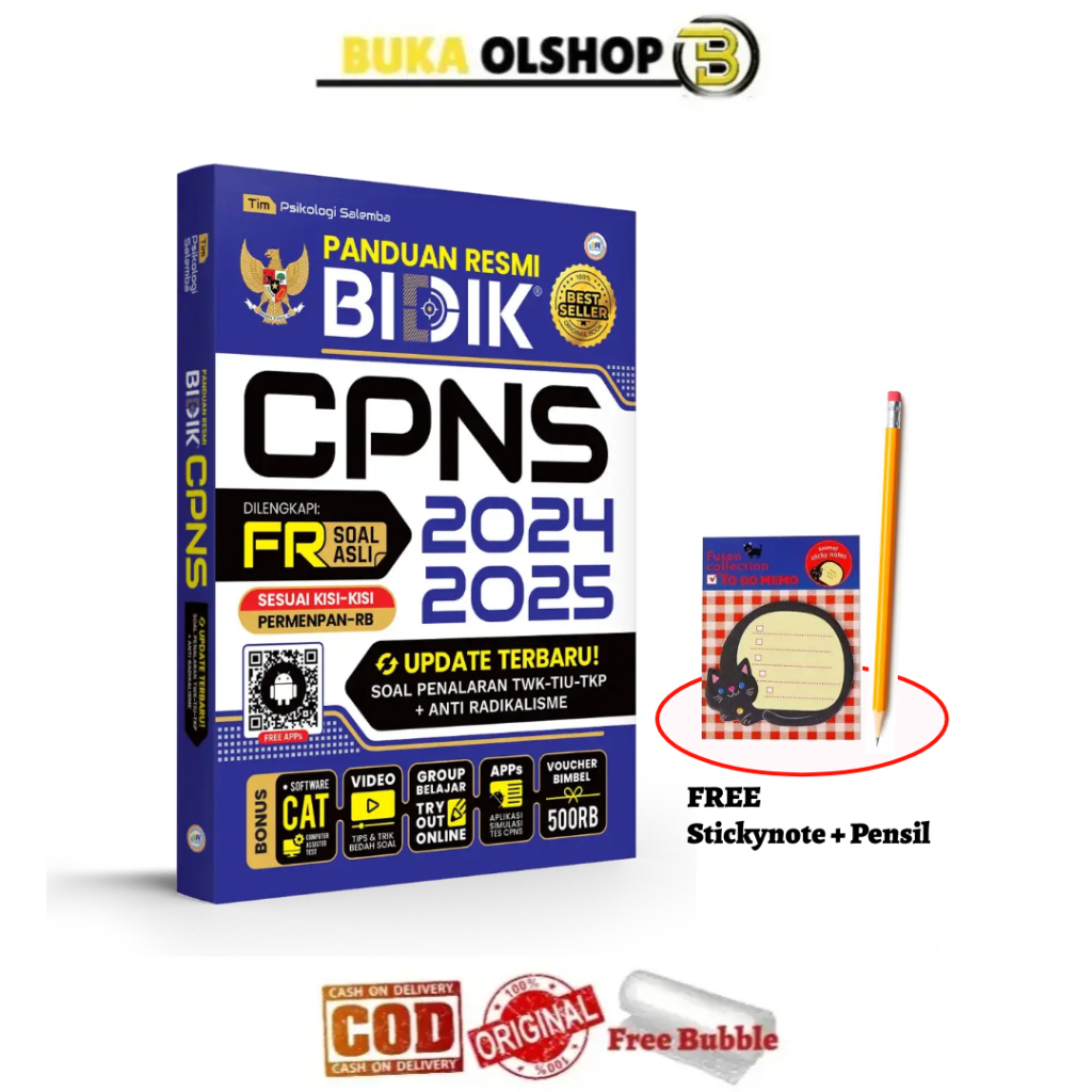 Jual Panduan Resmi Bidik CPNS 2024/2025 Buku CPNS 2024/2025 | Shopee ...