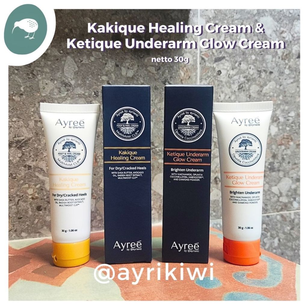 Jual Ayree Kakique Healing Cream & Ketique Underarm Glow Cream | Shopee ...