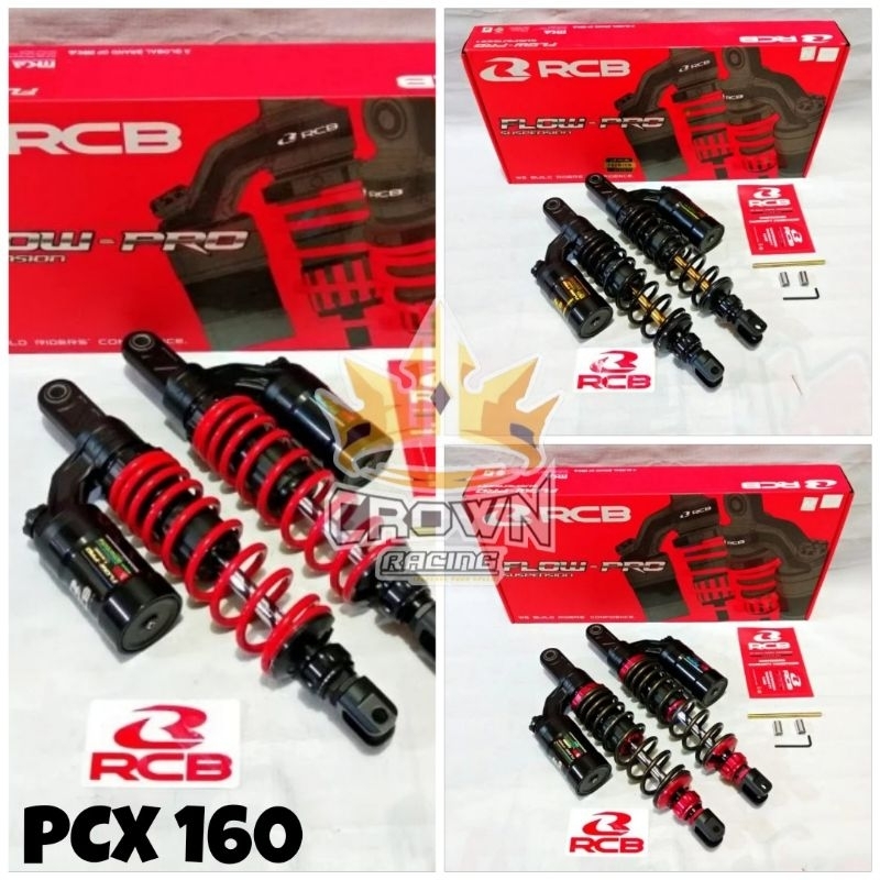 Jual Shock RCB Flow Pro Click Rebound 365mm Honda PCX 160 | Shopee ...