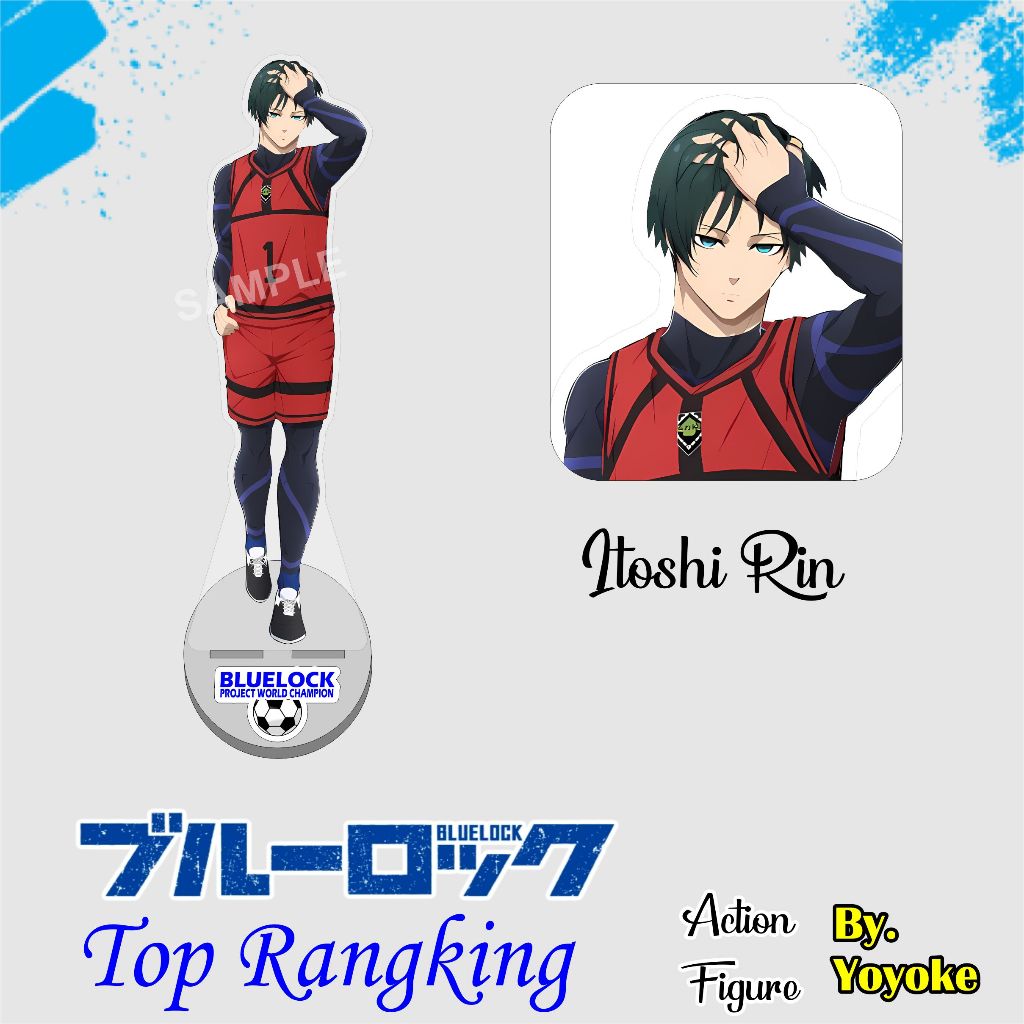 Jual STANDEE AKRILIK BLUE LOCK RIN SAE SHIDOU RYUSEI | Shopee Indonesia