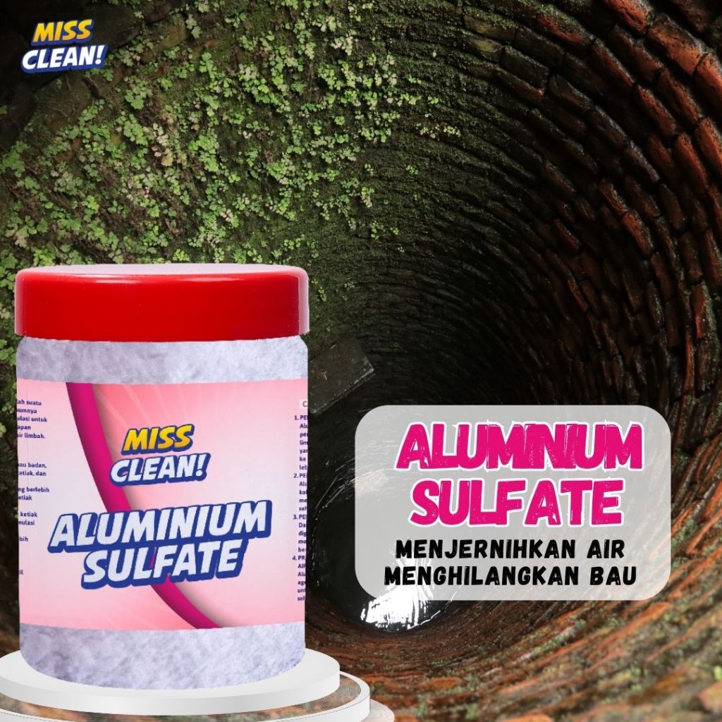 Jual Bubuk Tawas Aluminium Sulfate Penjernih Air Sumur Air Kolam Air Aquarium Penghilang Bau Air