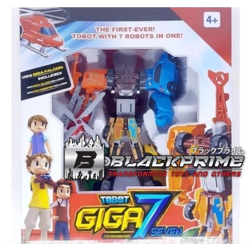 Jual Tobot GIGA 7 Mainan Combiner Giga tobot seven robot mobil | Shopee ...