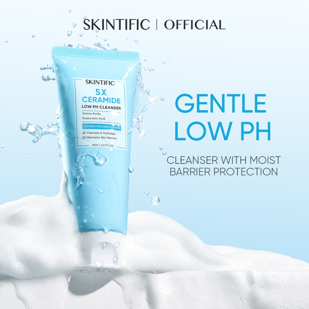 Jual Skintific 5x Ceramide Low Ph Cleanser Facial Wash Cleanser