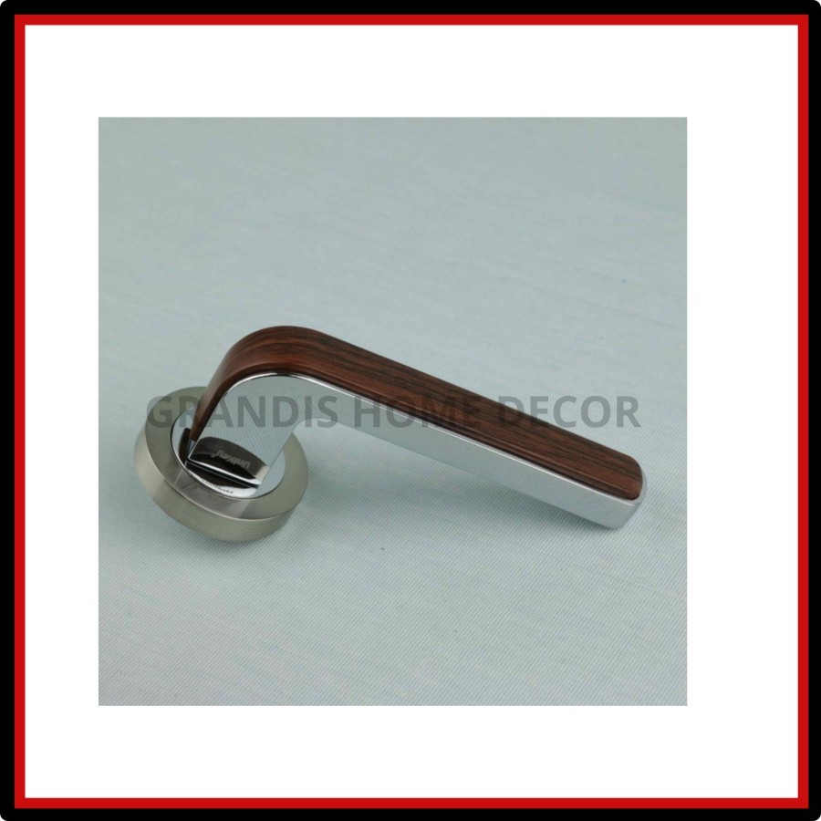 Jual UniKey Handle Set Premium HRE 259.17 CP/Wood+SW 501-40MM+DC KK ...