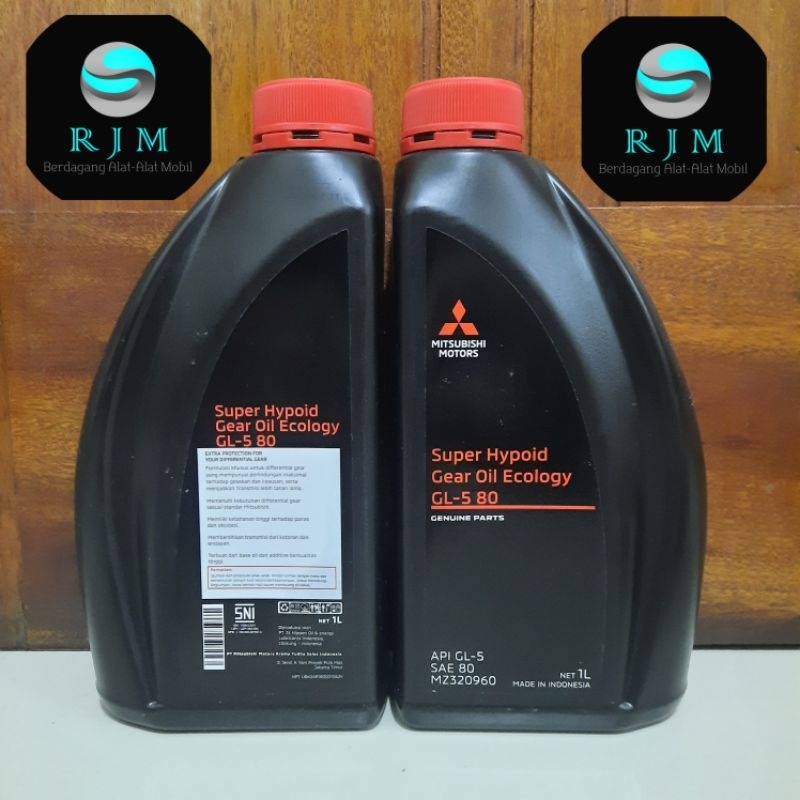 Jual Oli Gear Mitsubishi SAE 80 atau Super Hypoid Gear Oil Ecology GL-5 ...