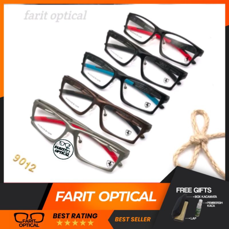 Jual (COD frame kacamata peria paket (frame+lensa) minus antiradiasi ...