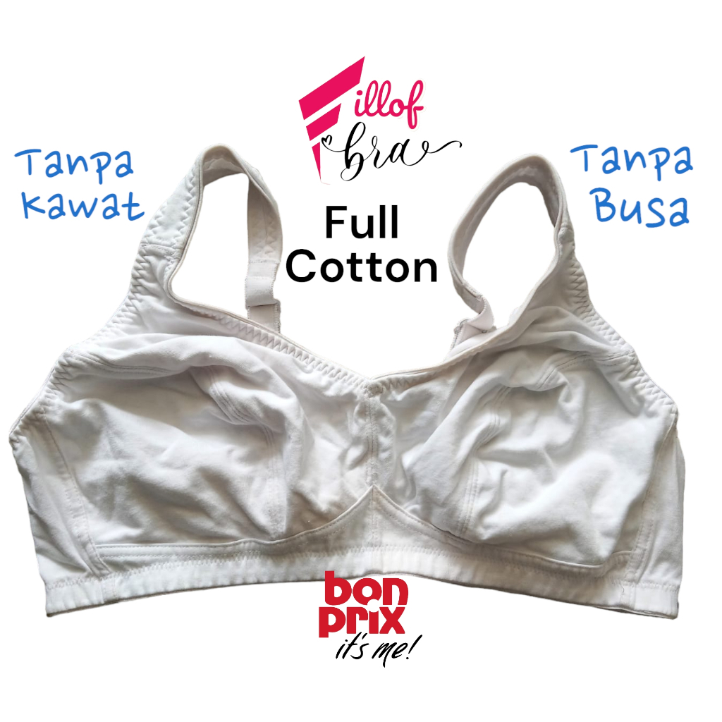 Jual BONPRIX Cotton BRA Best Seller | Shopee Indonesia