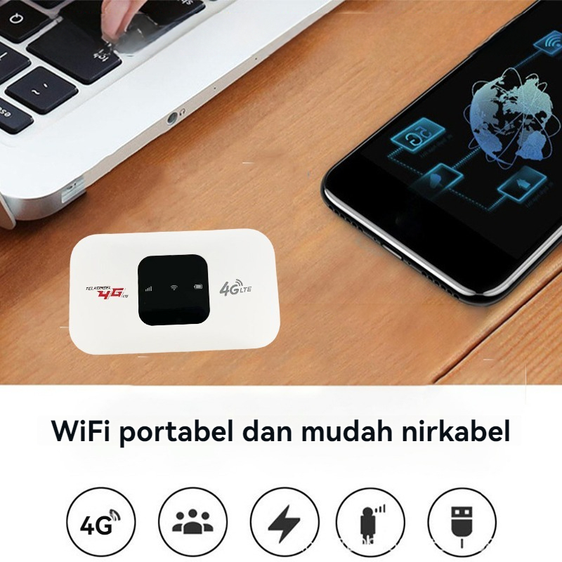 Jual Portable Mf800 Wifi 4G Lte Telkomsel Modem 150Mbps | Shopee Indonesia