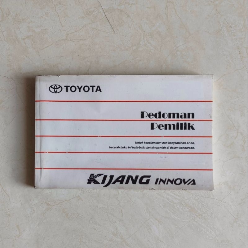 Panduan Lengkap Manual Book Kijang Innova Bensin PDF: Petunjuk Operasional, Perawatan, dan Pemecahan Masalah