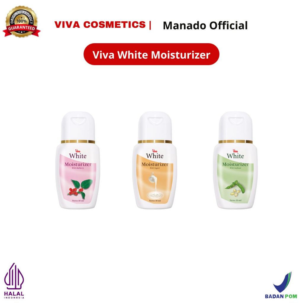 Jual MANADO VIVA WHITE MOISTURIZER ORIGINAL | Shopee Indonesia