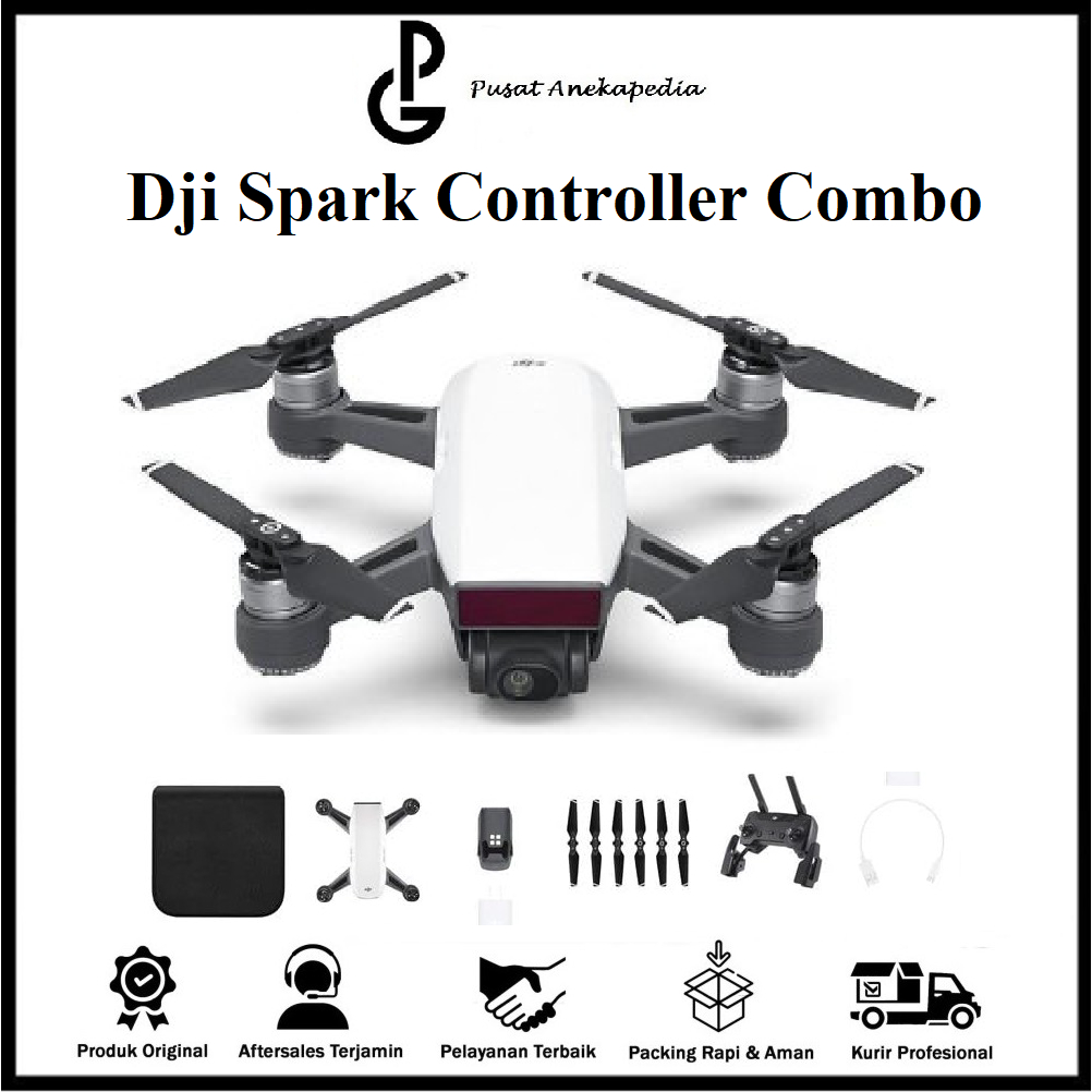 Jual Dji Spark Controller Combo Original - Dji Spark Combo