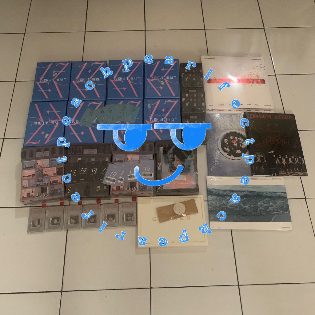 SEVENTEEN - Best Album '17 Is Right Here' [Dear Ver.] Random Version - 2CD, Fotokarten, Sammlerstück