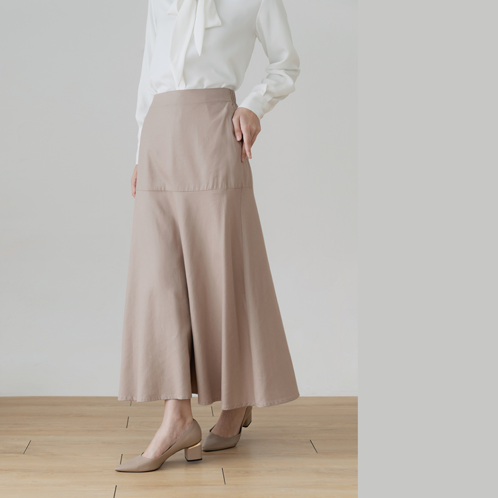 Jual Rajni by Aska Label - Rok wanita panjang rok korean style warna