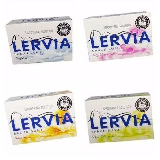 Jual 10 Pcs Sabun Batang Lervia Varian Mix ( 90 gr x 10 ) | Sabun Mandi ...
