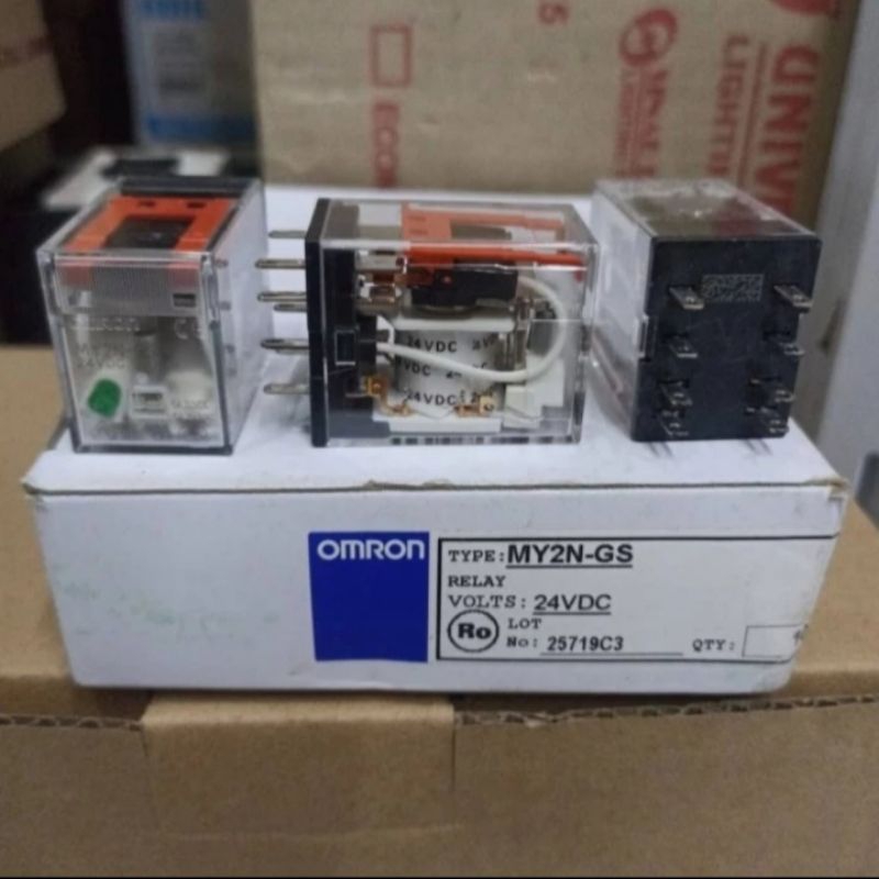 Jual Omron Relay My N Gs V Dc Relay Kaki Ampere V Dc Shopee Indonesia