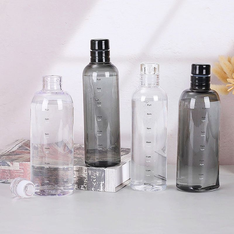 Jual Botol minum 500ml & 750ml / botol transparan / botol olahraga ...