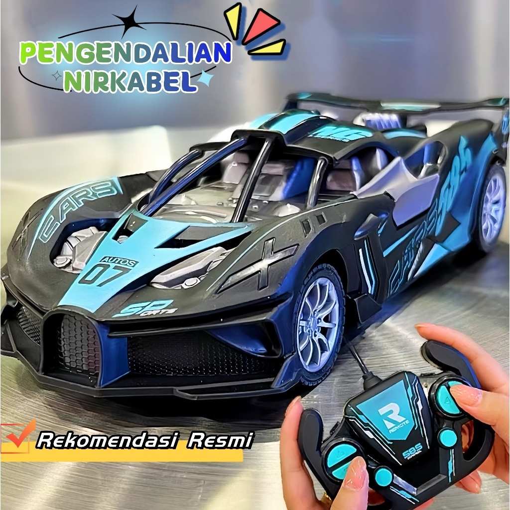 Jual Mobil Balap Remote Control 1/18 RC Drift dengan Lampu mobil remot ...