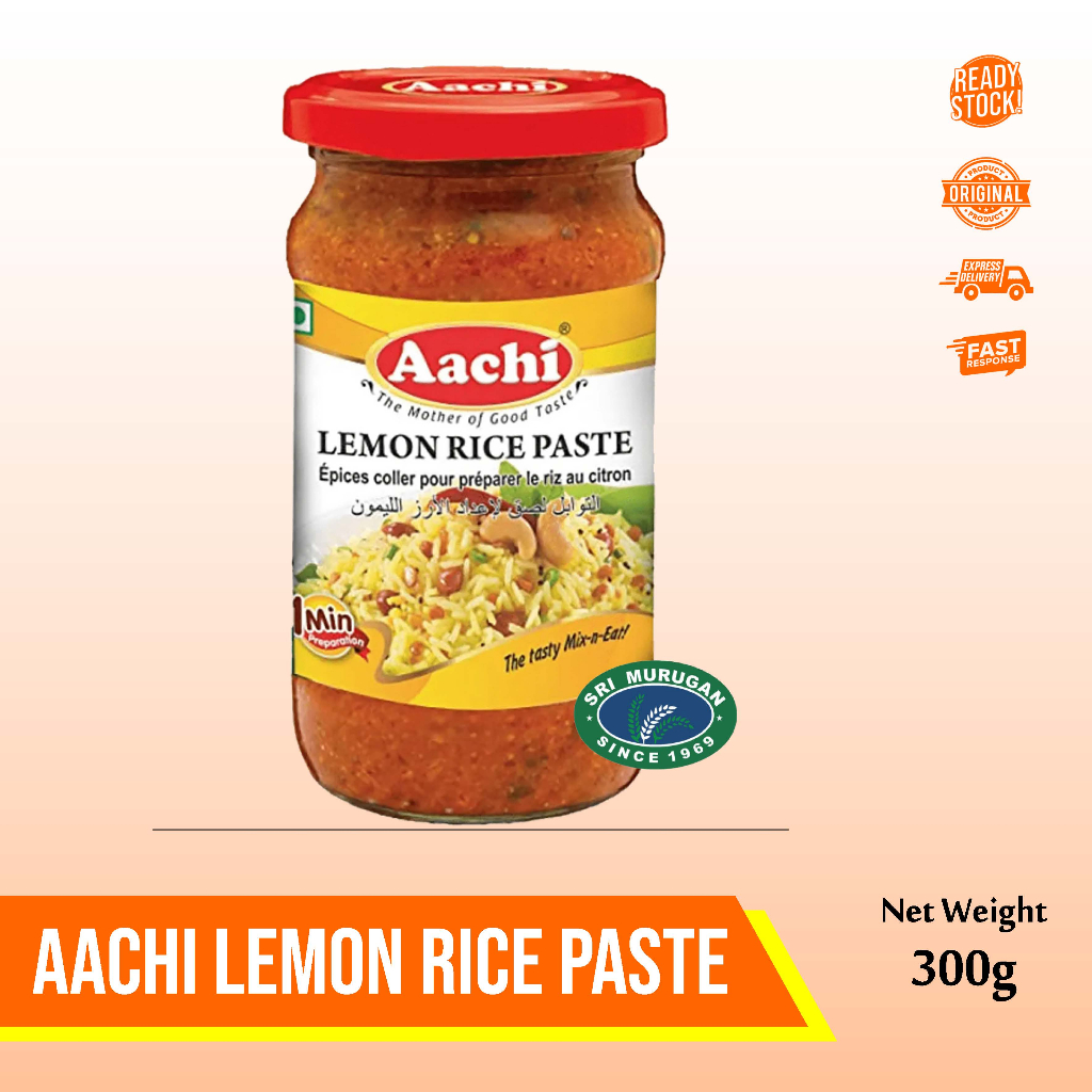Jual AACHI LEMON RICE PASTE 300G | Shopee Indonesia