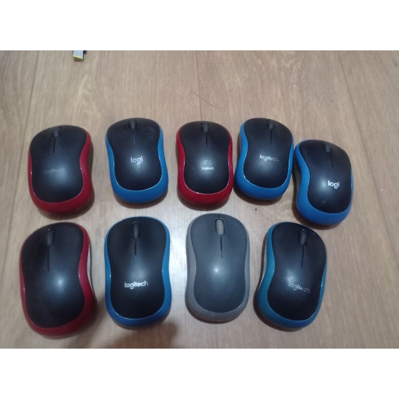 Jual Mouse wireless Logitech M185/B175, seken ori overall normal + usb ...