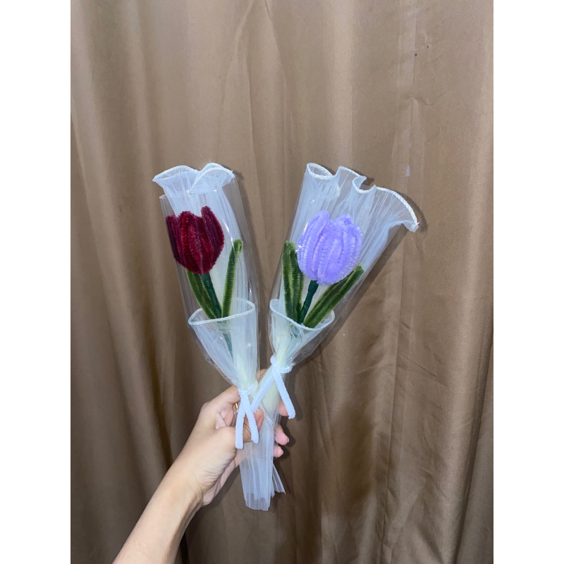 Jual pipe cleaner bouquet/ Buket bunga/ flower bouquet | Shopee Indonesia