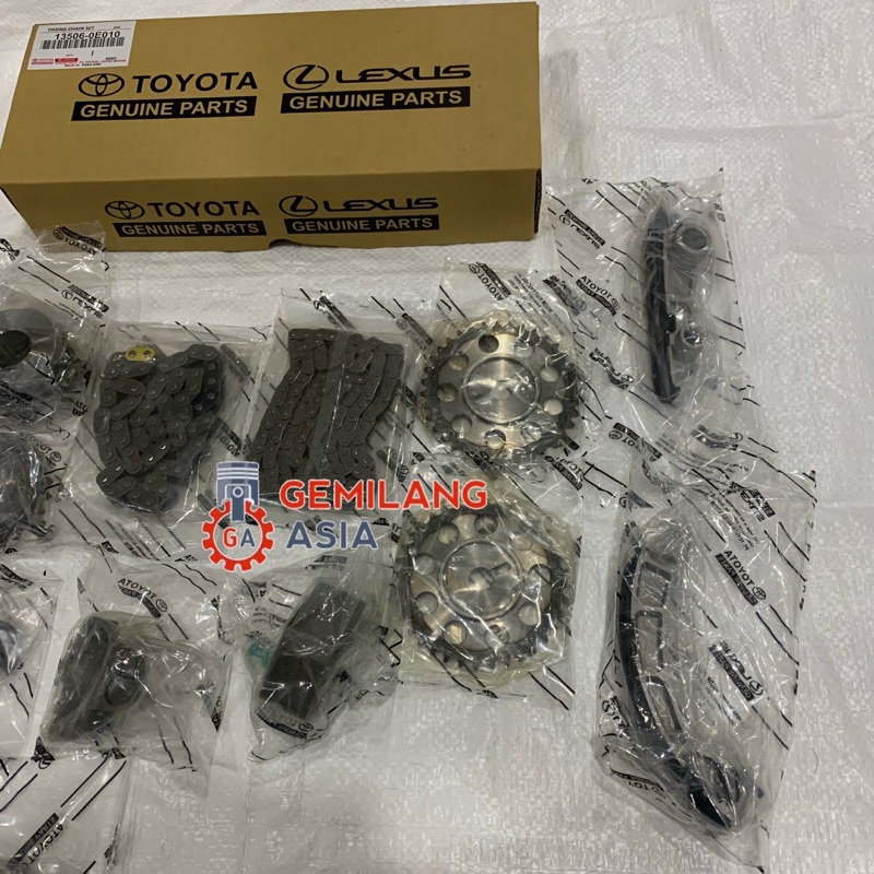 Jual TIMING CHAIN SET - RANTAI TIMING SET TOYOTA HILUX REVO 1GD 2GD ...