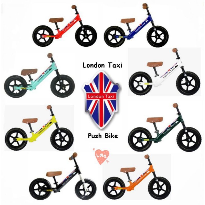 Jual Sepeda Balance Bike LONDON TAXI Kick Bike Push Bike 12