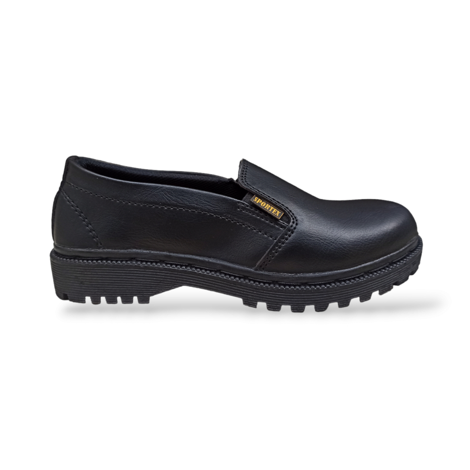 Jual SPORTEX Sepatu Kerja Wanita Ujung Besi Safety Slip On 36 - 40 ...