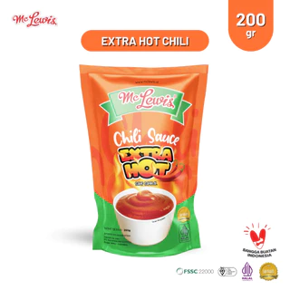 Mc Lewis Extra Hot Chili Sauce 200 g