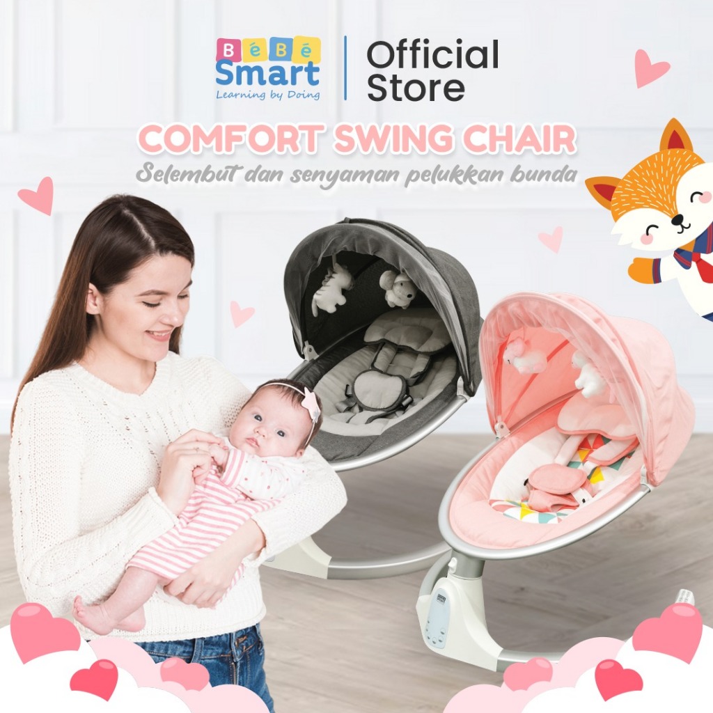 Jual BEBE SMART Comfort Swing Chair / Ayunan Bayi / Ayunan Bayi ...