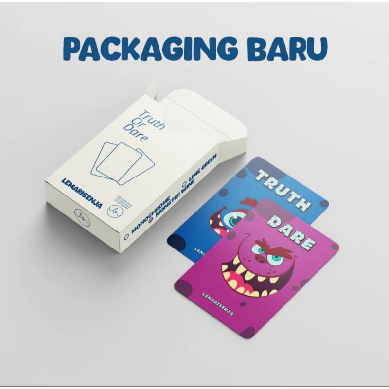 Jual Kartu Permainan Truth or Dare Jujur Tantangan edisi 3 monster wine ...