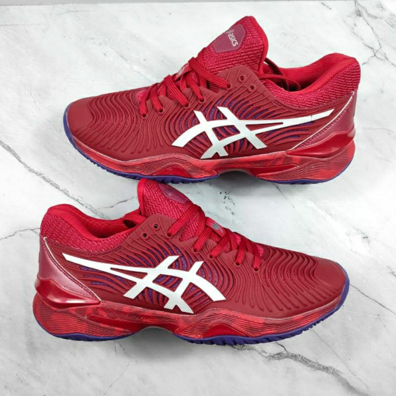 Asics Court Ff Asics Tennis Shoes Red Jual Sepatu Asics FF Tenis