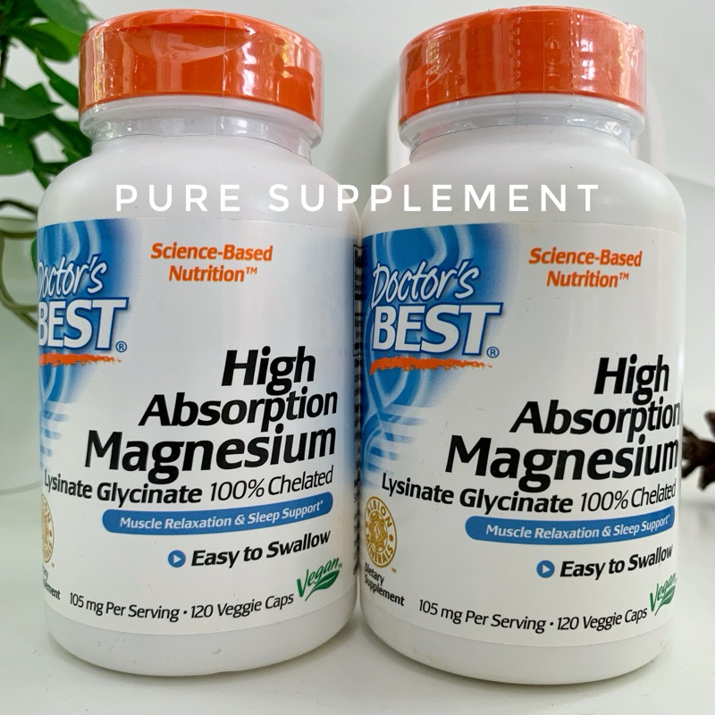 Jual Dr Best Magnesium Glycinate Easy to Swallow 120kaps | Shopee Indonesia