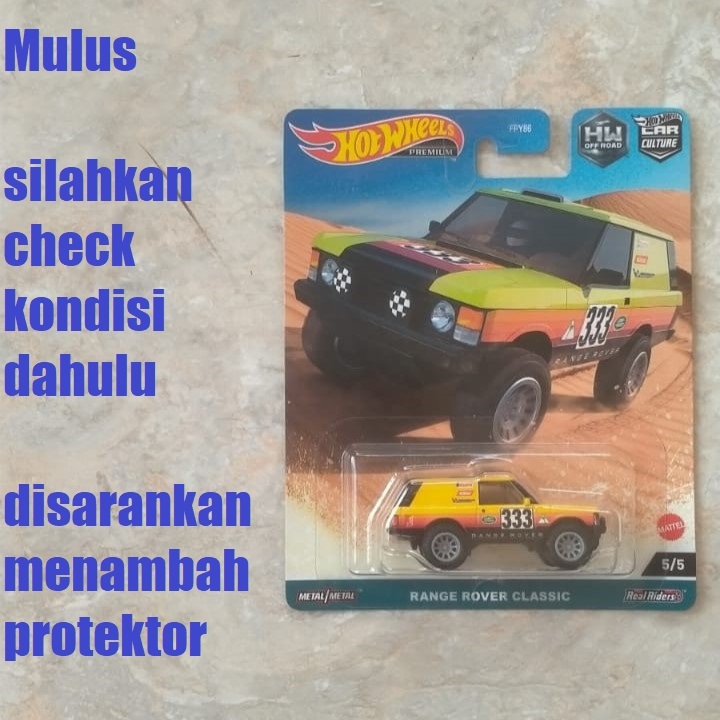 Jual Hot Wheels Car Culture HW Off Roads (2023) Range Rover Classic ...