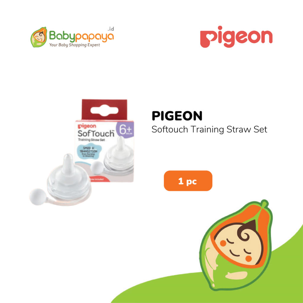 Jual PIGEON Softouch Training Straw Set | Shopee Indonesia