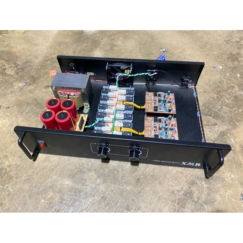 Jual POWER AMPLIFIER RAKITAN 5 AMPER BESAR BELL CT 45V (free packing