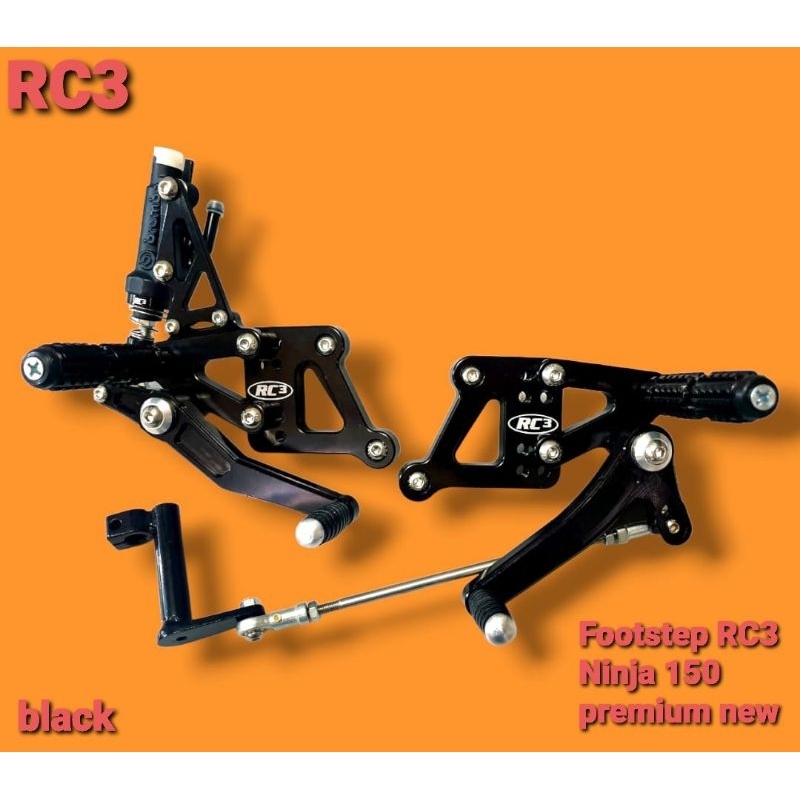 Jual Footstep Step Underbone Racing RC3 Ninja 150 RR SS R 150 150RR ...