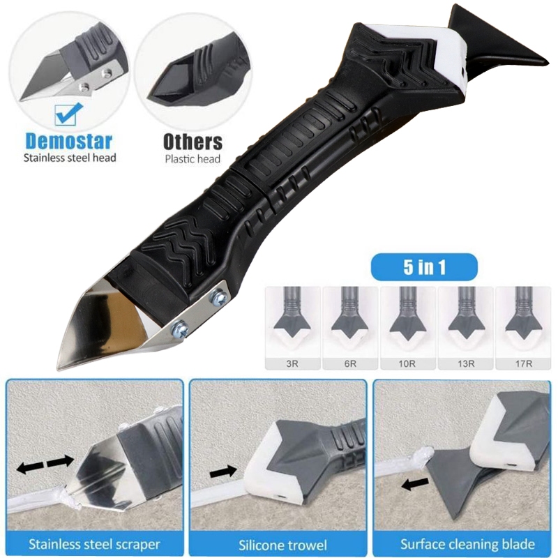 Jual Alat Pembersih Perapi Lem 33 in 1 Silikon Selant Scraper Skrap ...