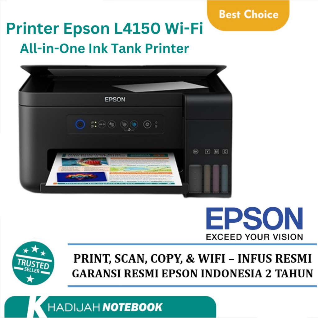 Jual Printer Epson L4150 Wi-Fi All-in-One Ink Tank Printer - Print Scan ...